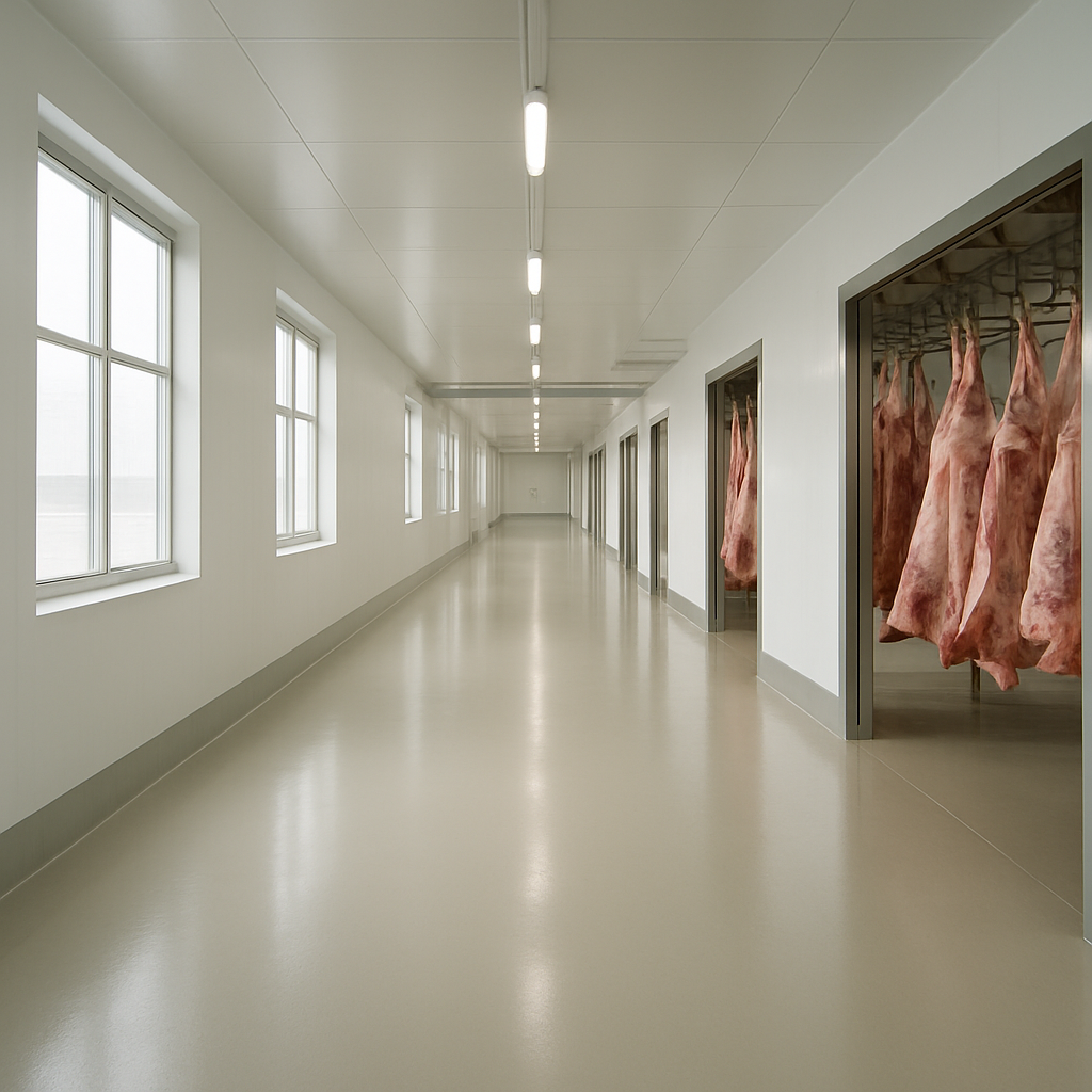 Hygienischer Produktionskorridor