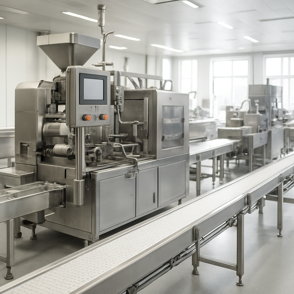 Verarbeitungslinie im Werk